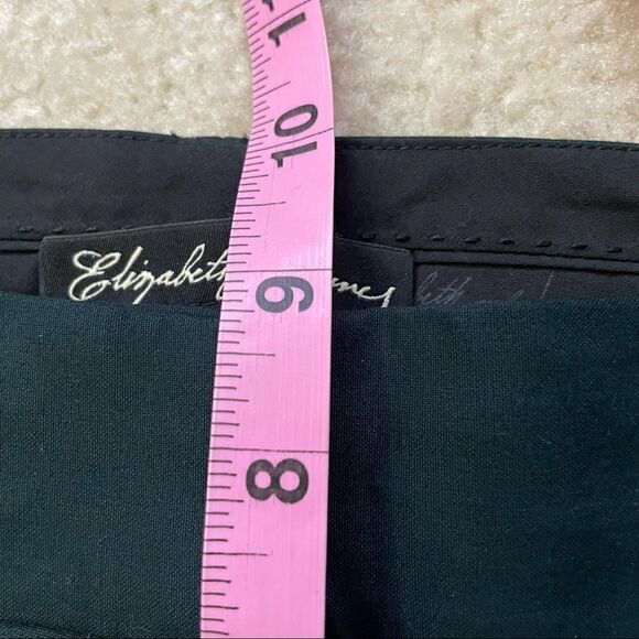 ELIZABETH AND JAMES BLUE GREEN TROUSER PANTS SOFT STRETCHY BREATHABLE SZ 0 - Picture 8 of 11